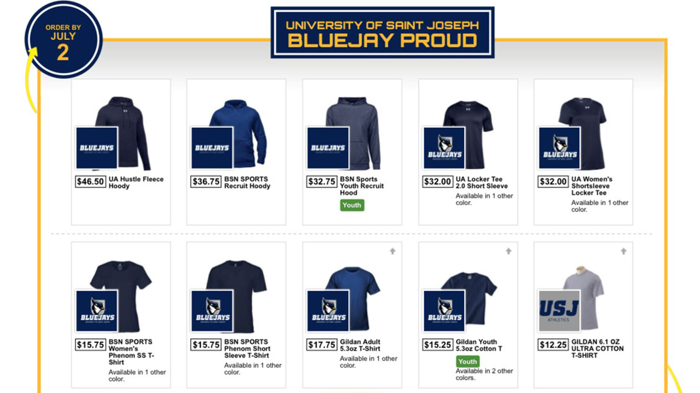 Apparel With New Athletics Branding On Sale Now!