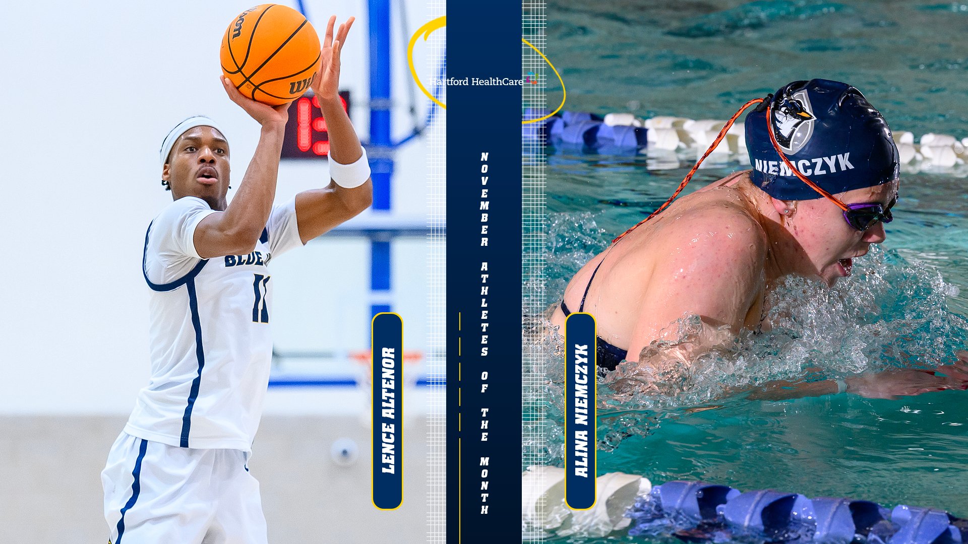 Altenor, Niemczyk Named November HHC Athletes of the Month