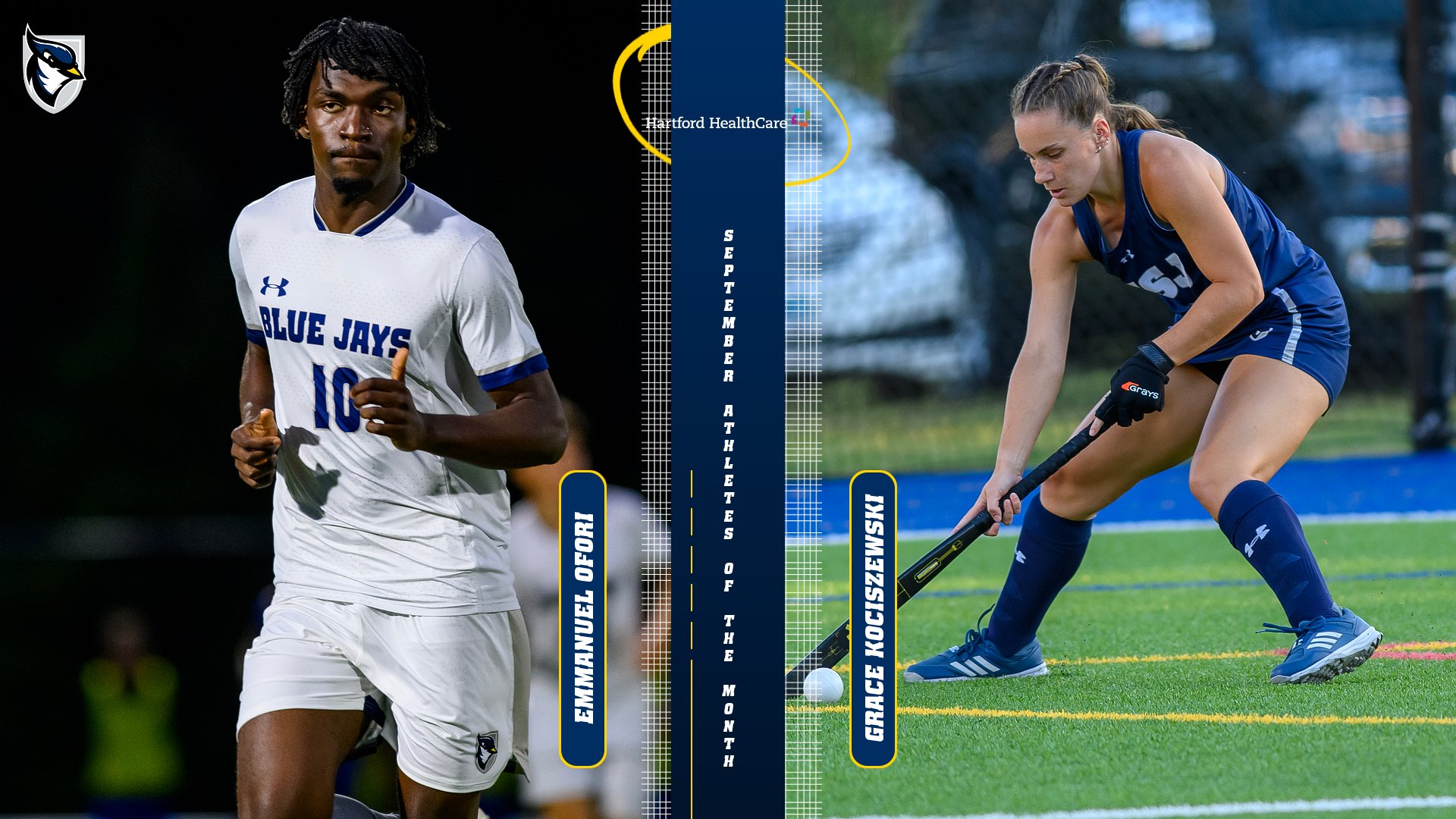 Ofori, Kociszewski Named September HHC Athletes of the Month