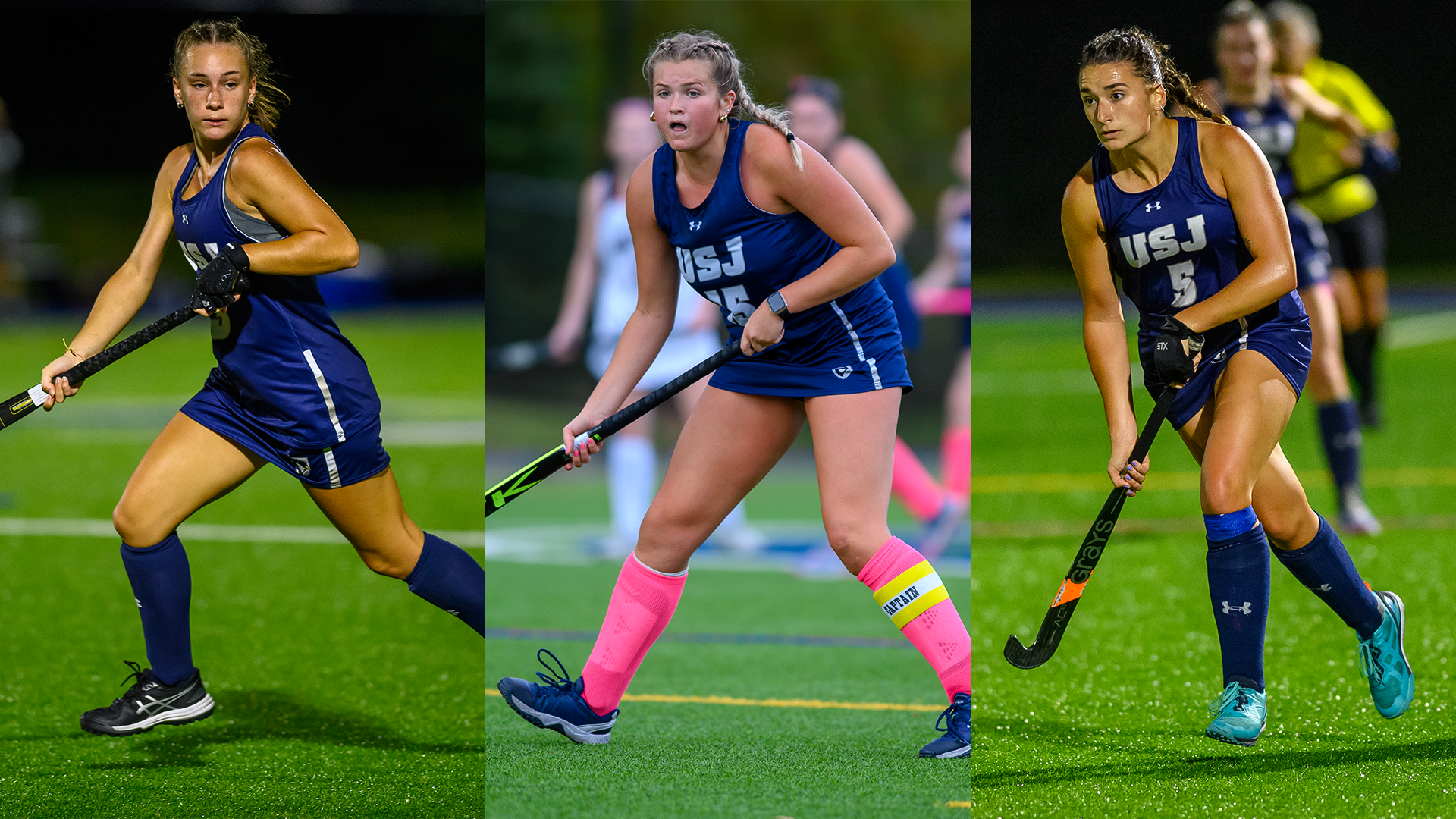 Three Blue Jays Named to All-GNAC Field Hockey Teams