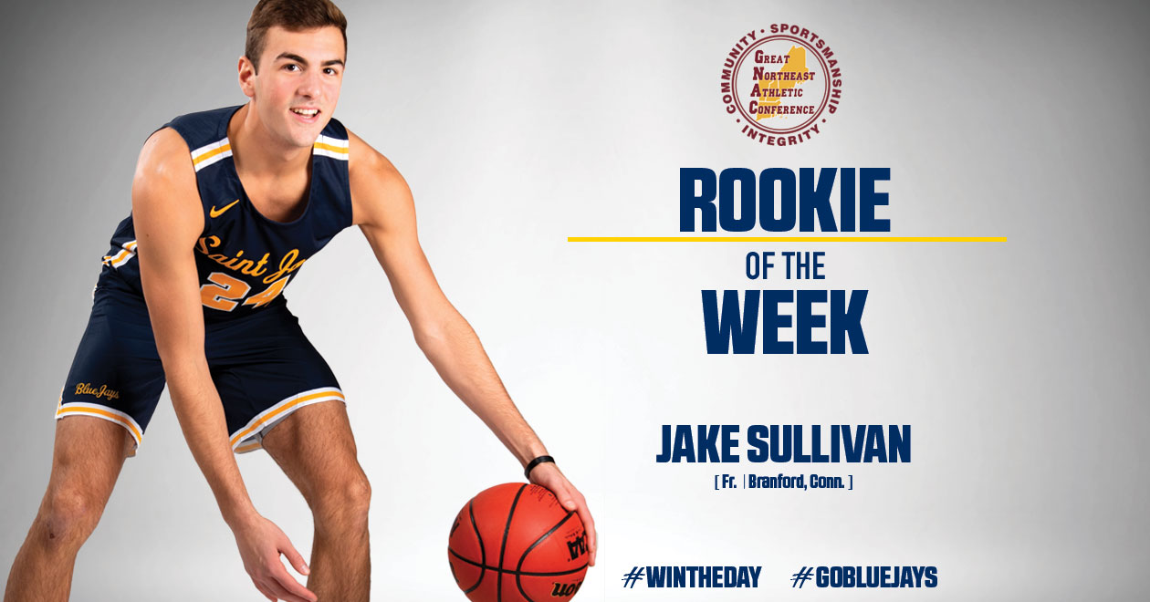 Sullivan Named GNAC Men's Basketball Rookie of the Week