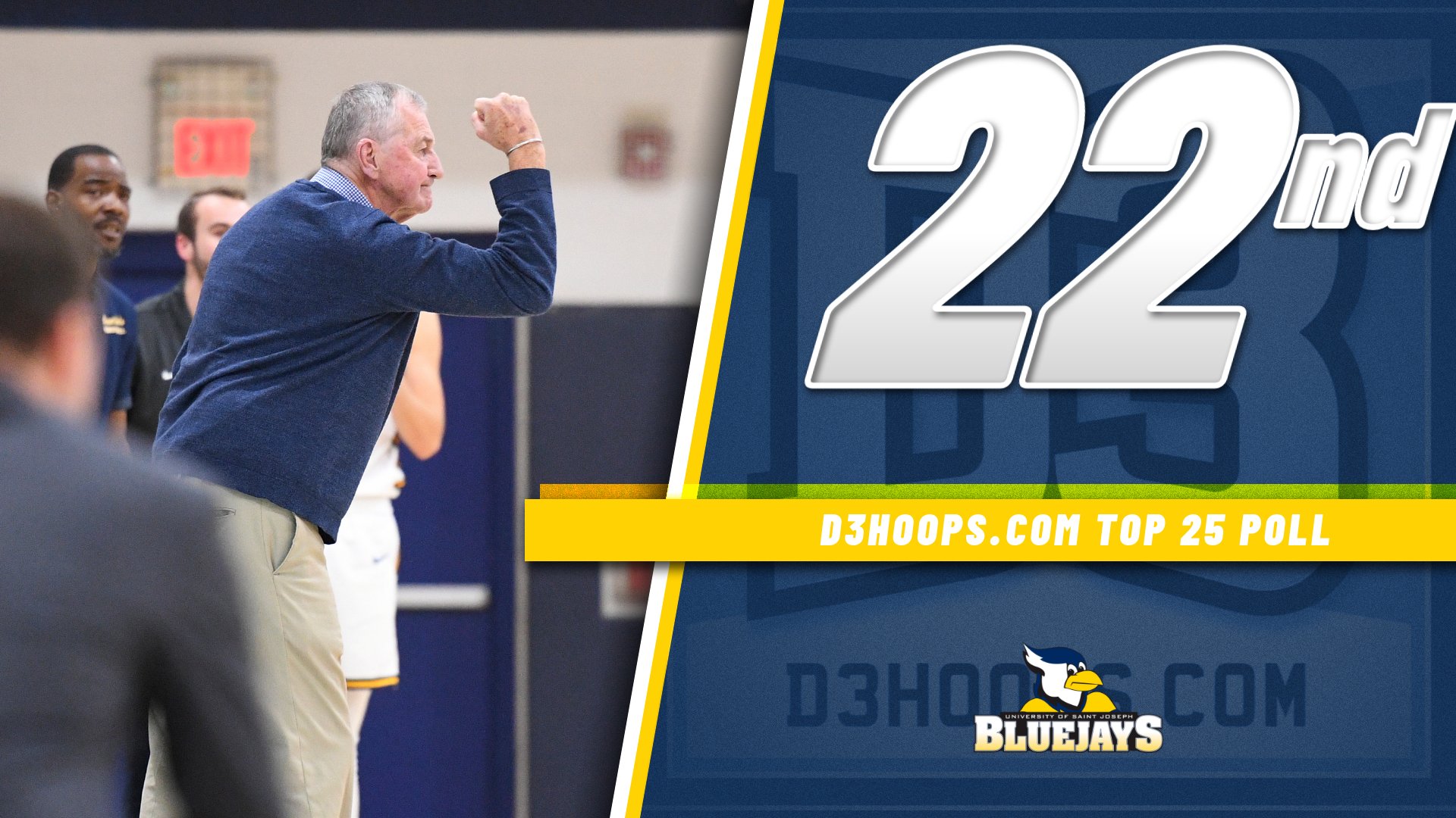 Men's Basketball Cracks D3Hoops.com Top 25 Poll at No. 22