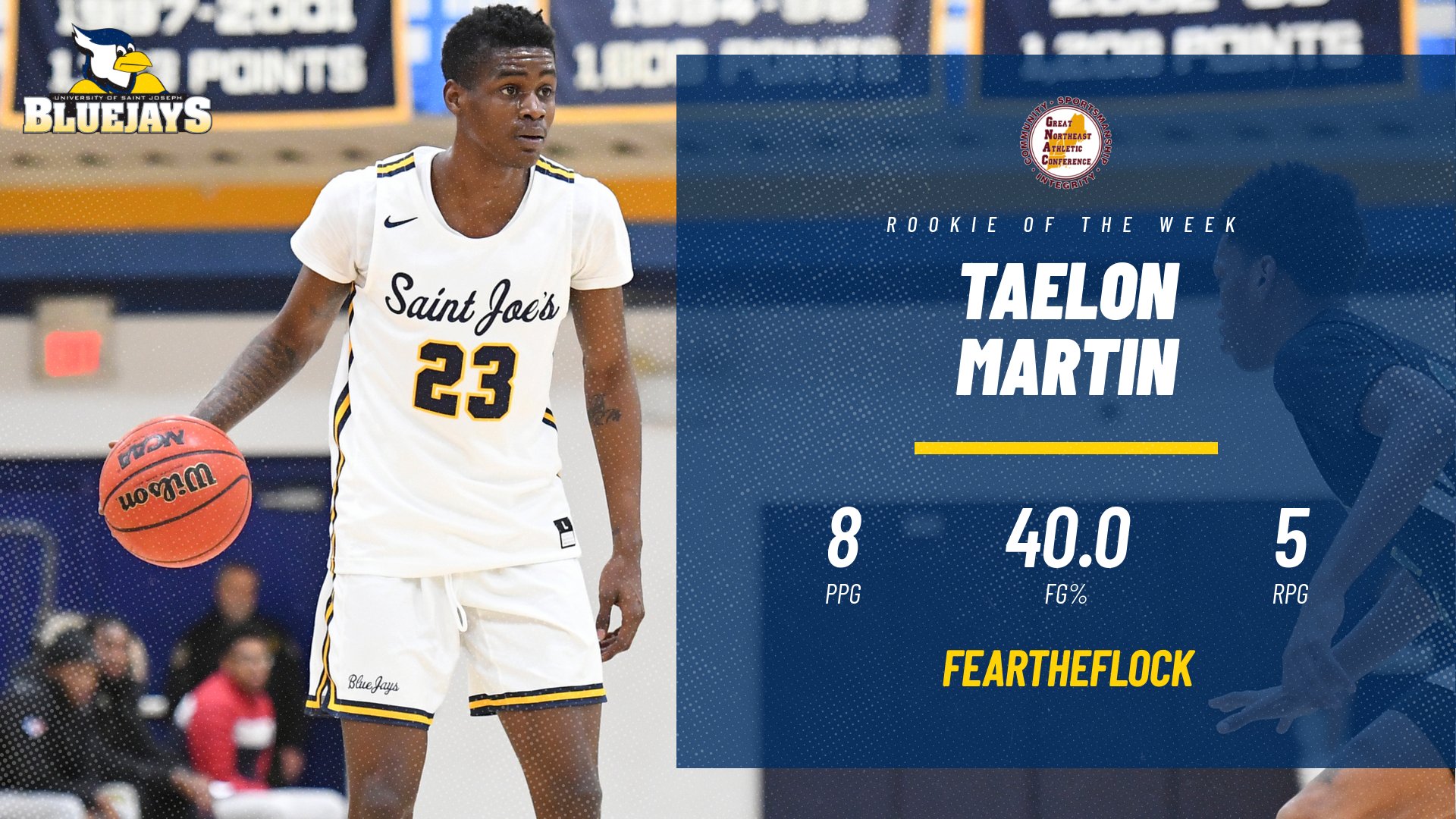 Martin Named GNAC Rookie Of The Week