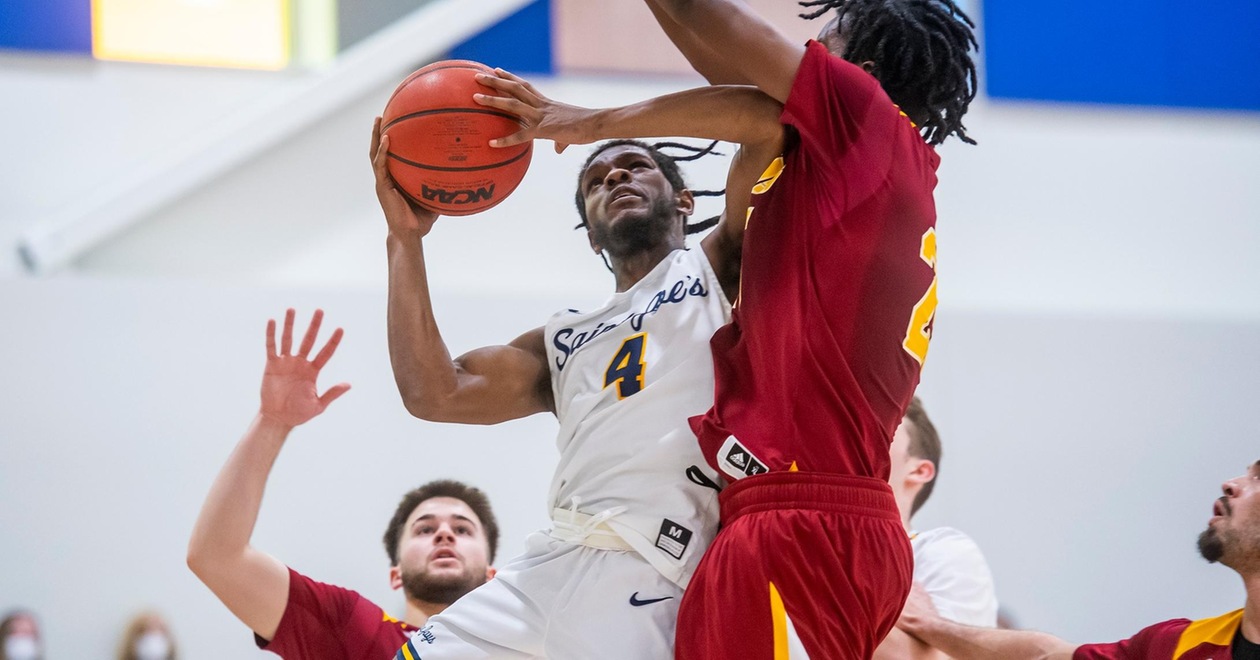 Men's Hoops Wins Ninth Straight, Rolls Over Regis Saturday, 95-54