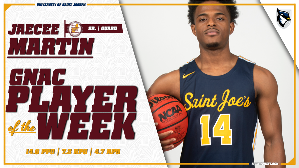 Jaecee Martin Collects Second GNAC Weekly Honor