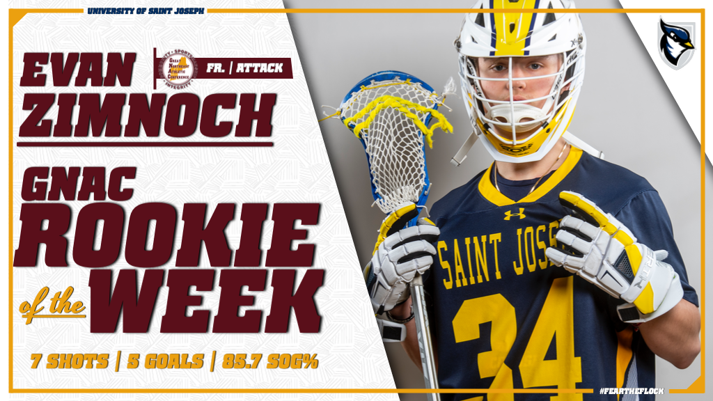 Zimnoch Named GNAC Men's Lacrosse Rookie Of The Week