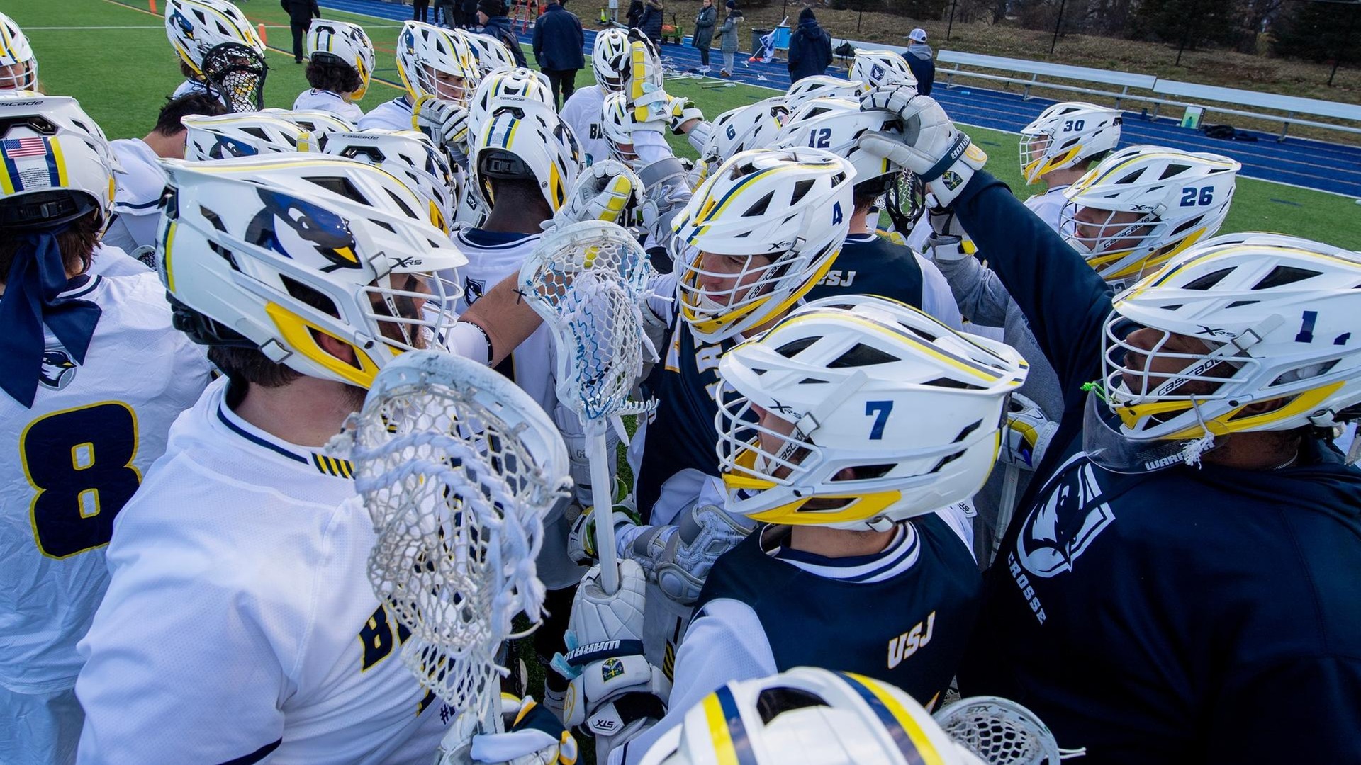 Men's Lacrosse Sees Remarkable Postseason Run Come to a Close, Falls to Emmanuel in GNAC Title Game