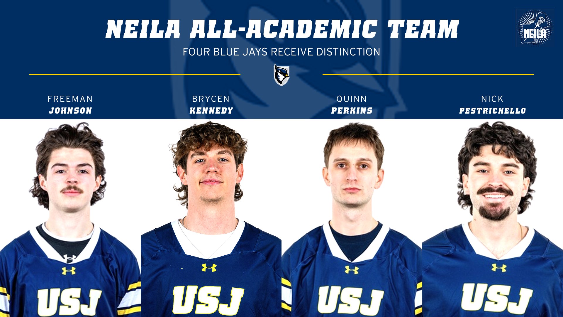 Four Blue Jays Named to NEILA All-Academic Team