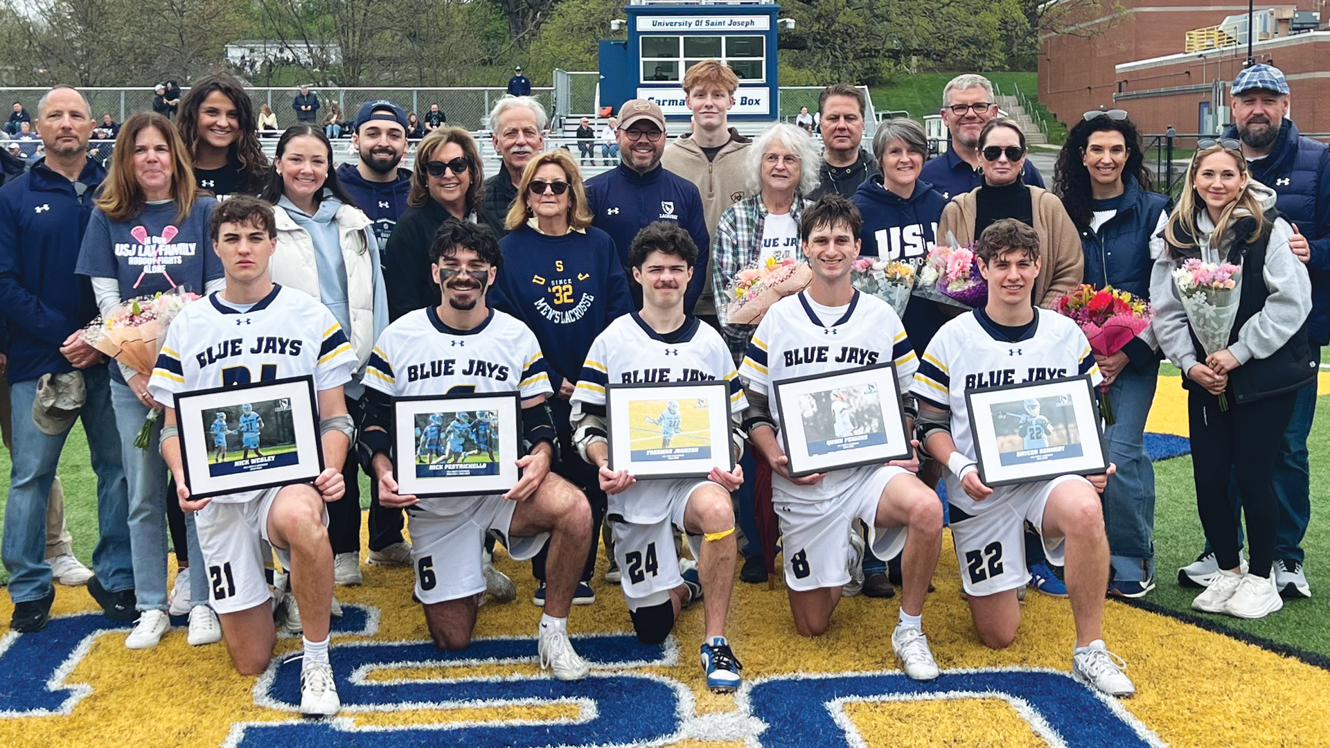 Johnson&rsquo;s Late Goal Lifts Men&rsquo;s Lacrosse Past Saint Joseph&rsquo;s College, 8&ndash;7, on Senior Day