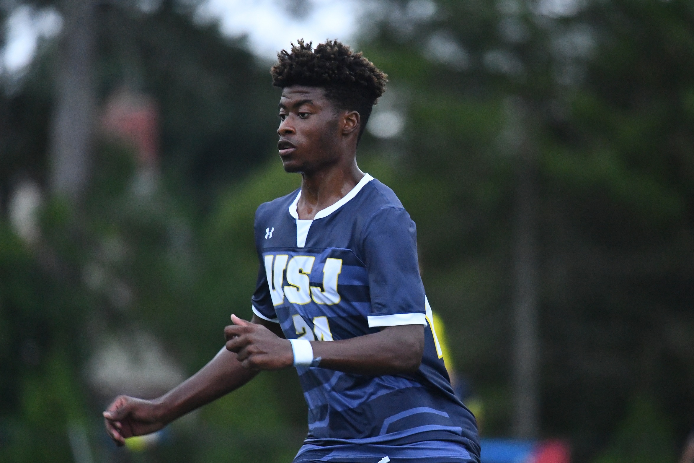 Men's Soccer Win Streak Snapped In 2-1 GNAC Setback
