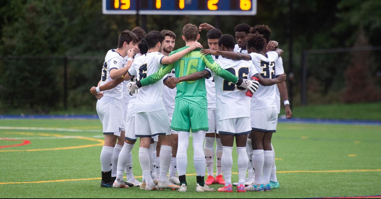 Men's Soccer Ends Season In GNAC Semifinals To Monks, 3-1