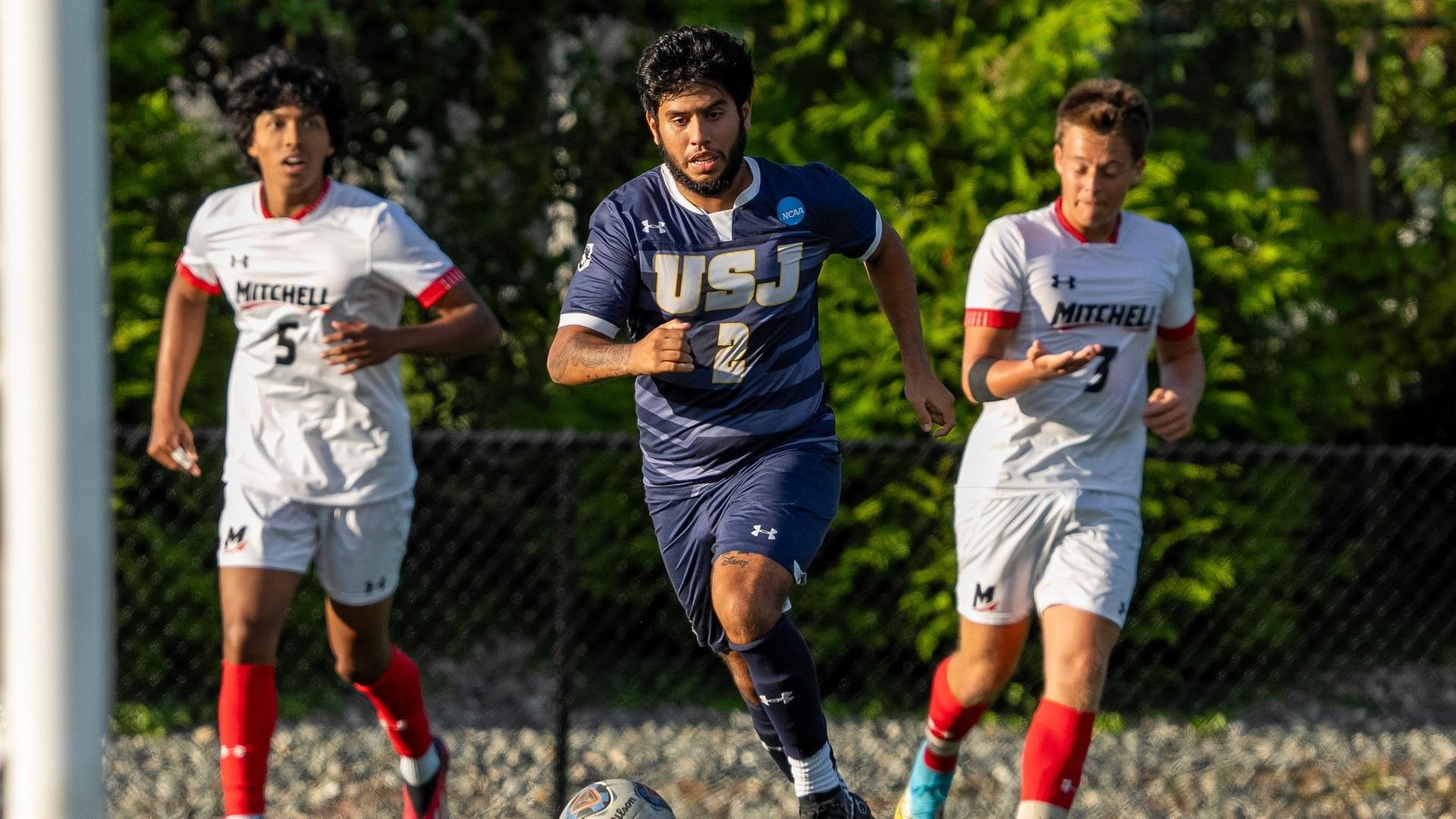 Men's Soccer Blanks Rivals Albertus Magnus, 2-0, Saturday Night