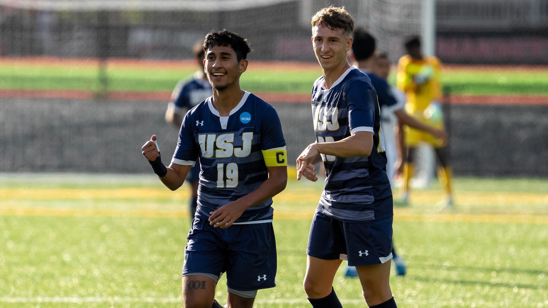 Three-Goal Second Half Lifts Men's Soccer Over Emmanuel Saturday, 5-2