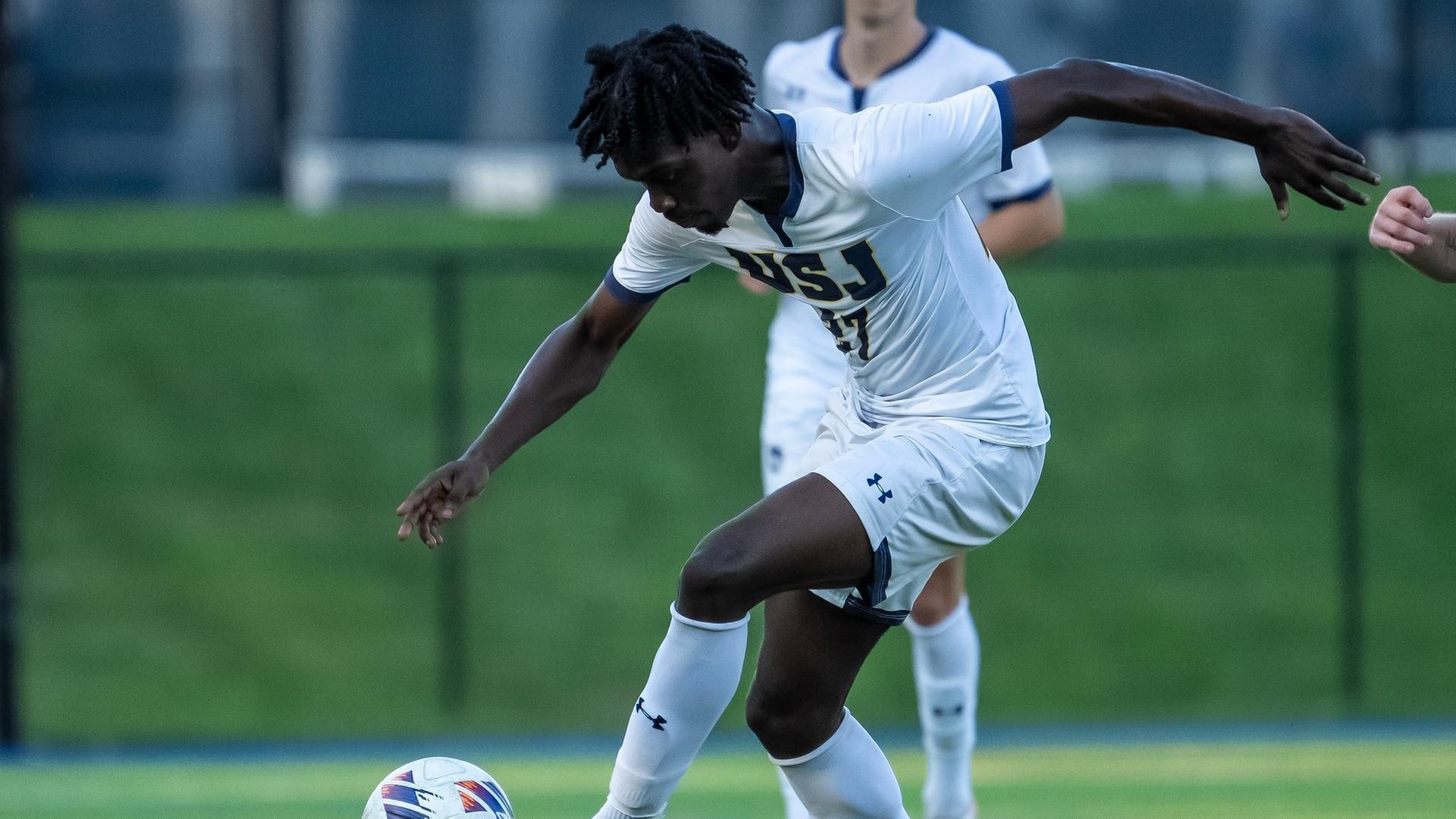 Men's Soccer Trounces Regis, 5-1, at Home Saturday