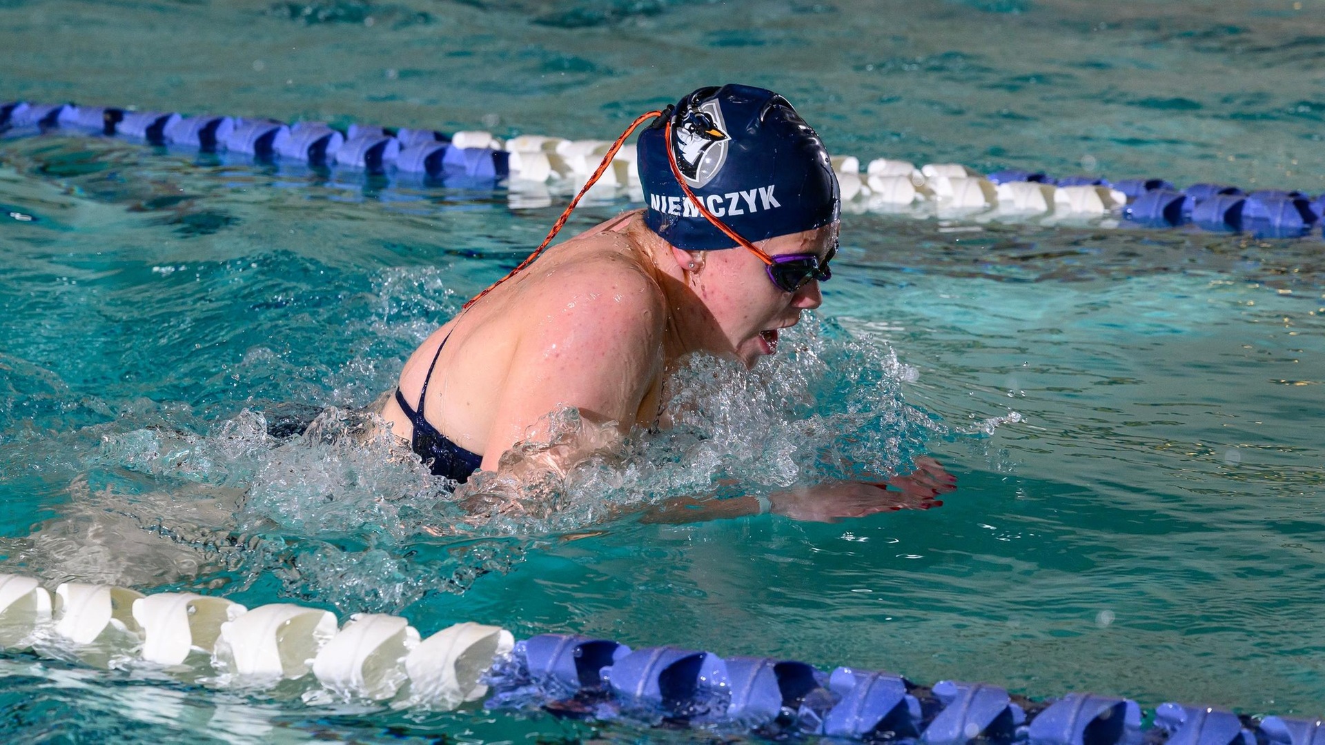 Women's Swimming & Diving Competes Against Bridgeport and Roger Williams Saturday Afternoon