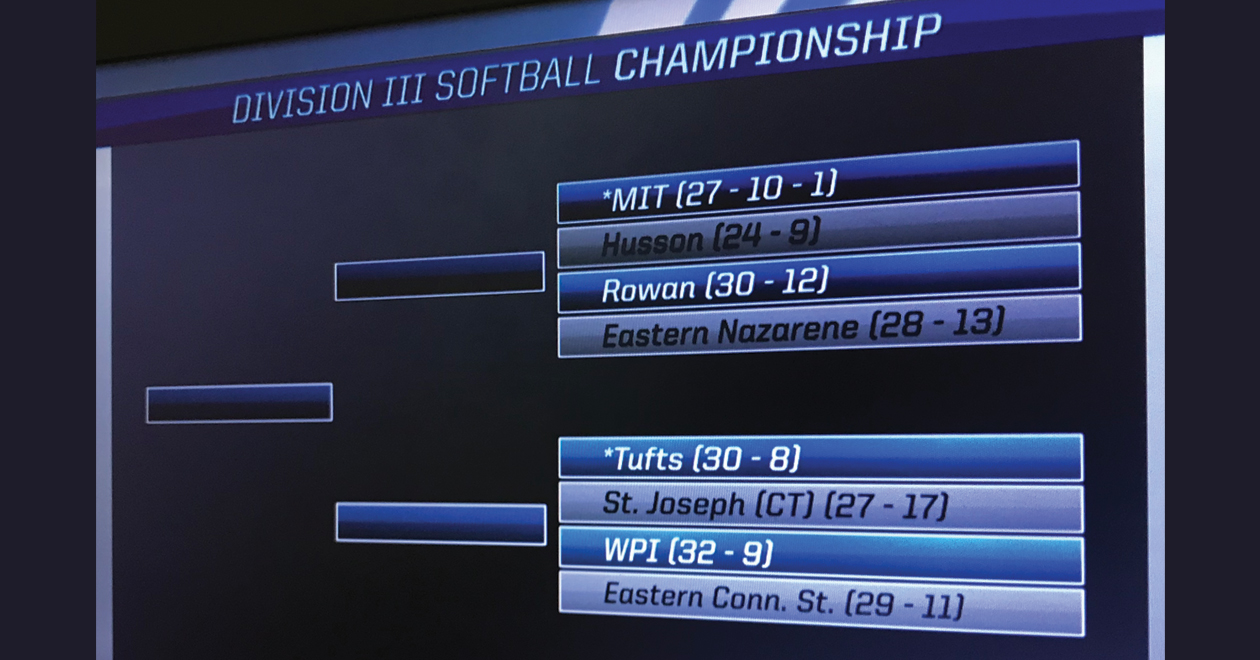 Softball Draws Tufts University In NCAA Regionals