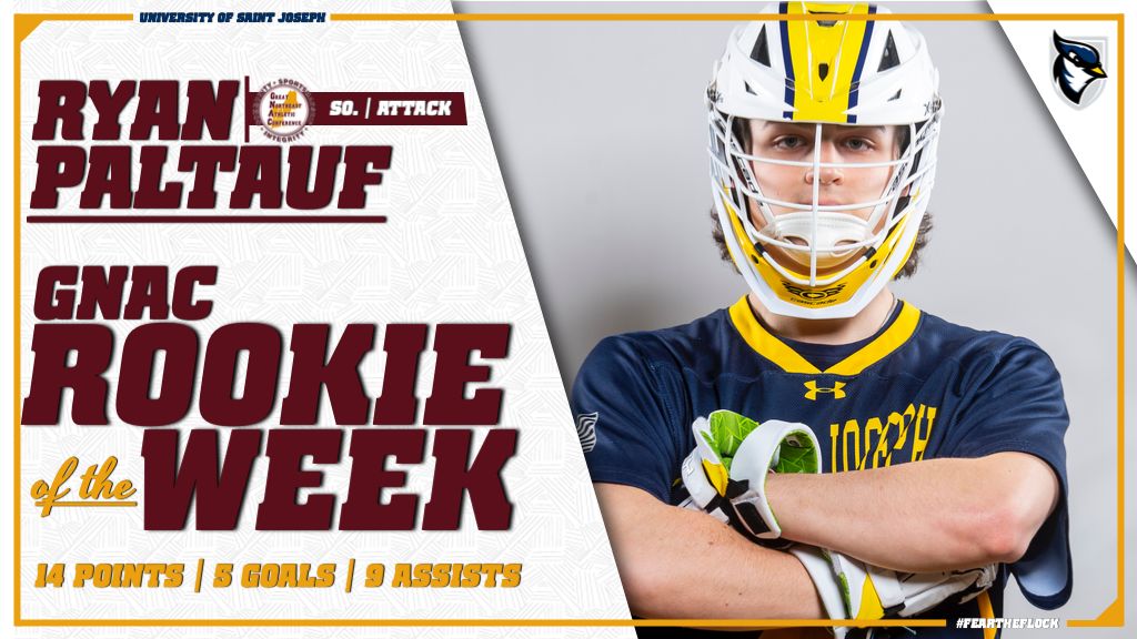 Paltauf Named GNAC Men's Lacrosse Rookie Of The Week