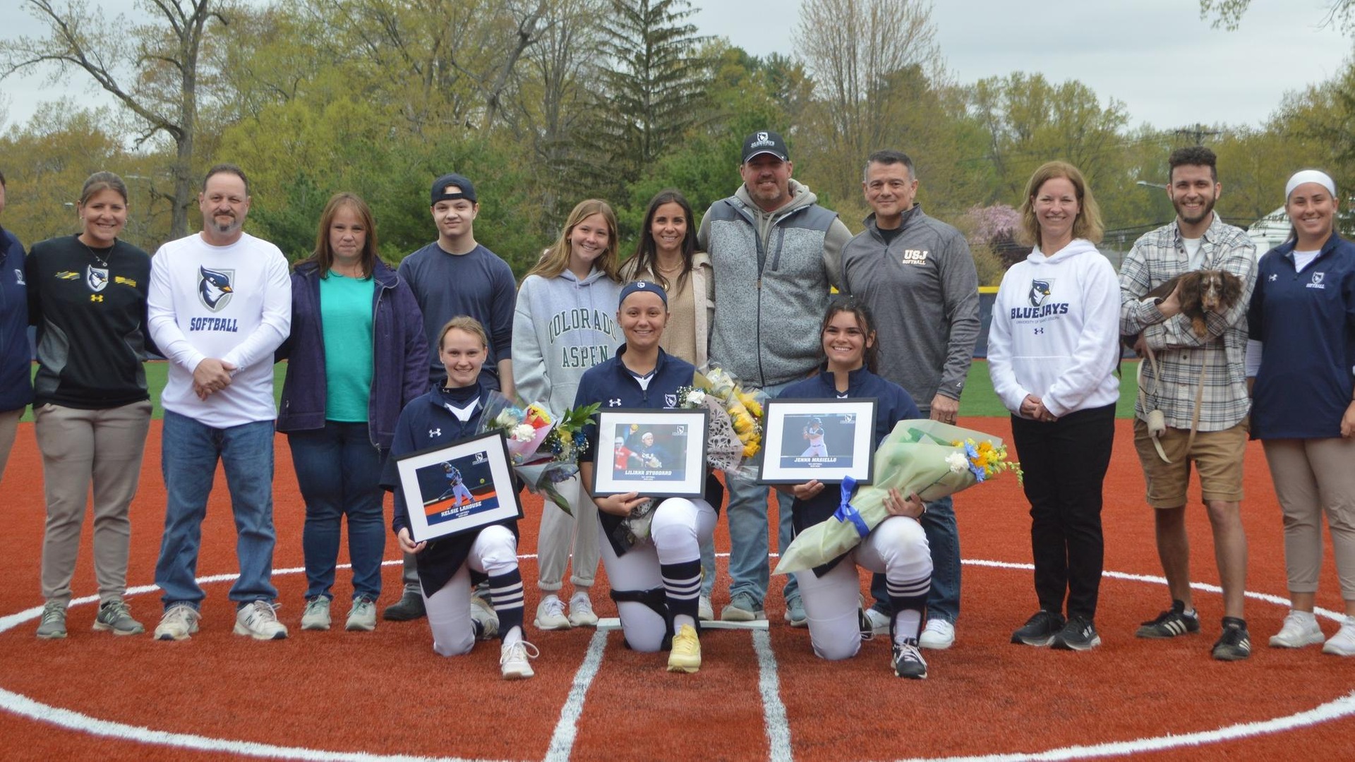 Softball Sweeps Anna Maria On Senior Day