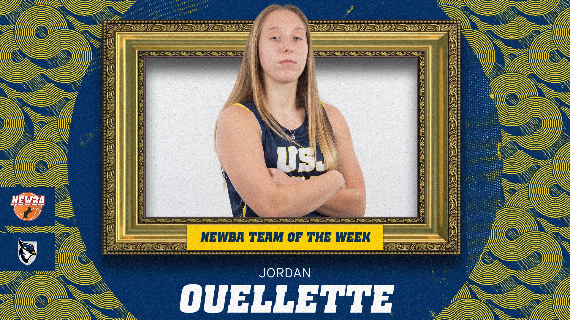 Ouellette Named to NEWBA Team of the Week