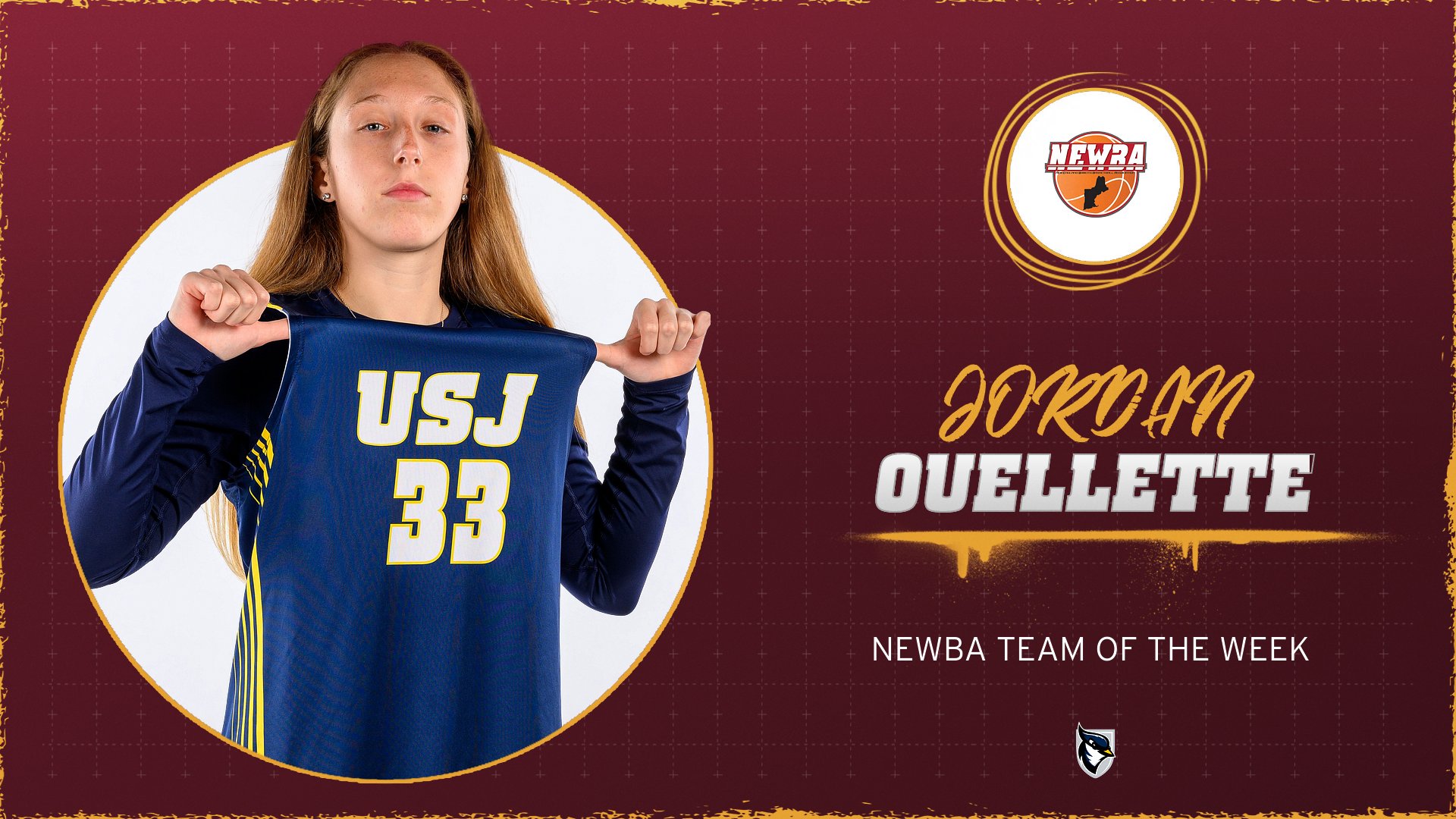 Ouellette Named to NEWBA Team of the Week