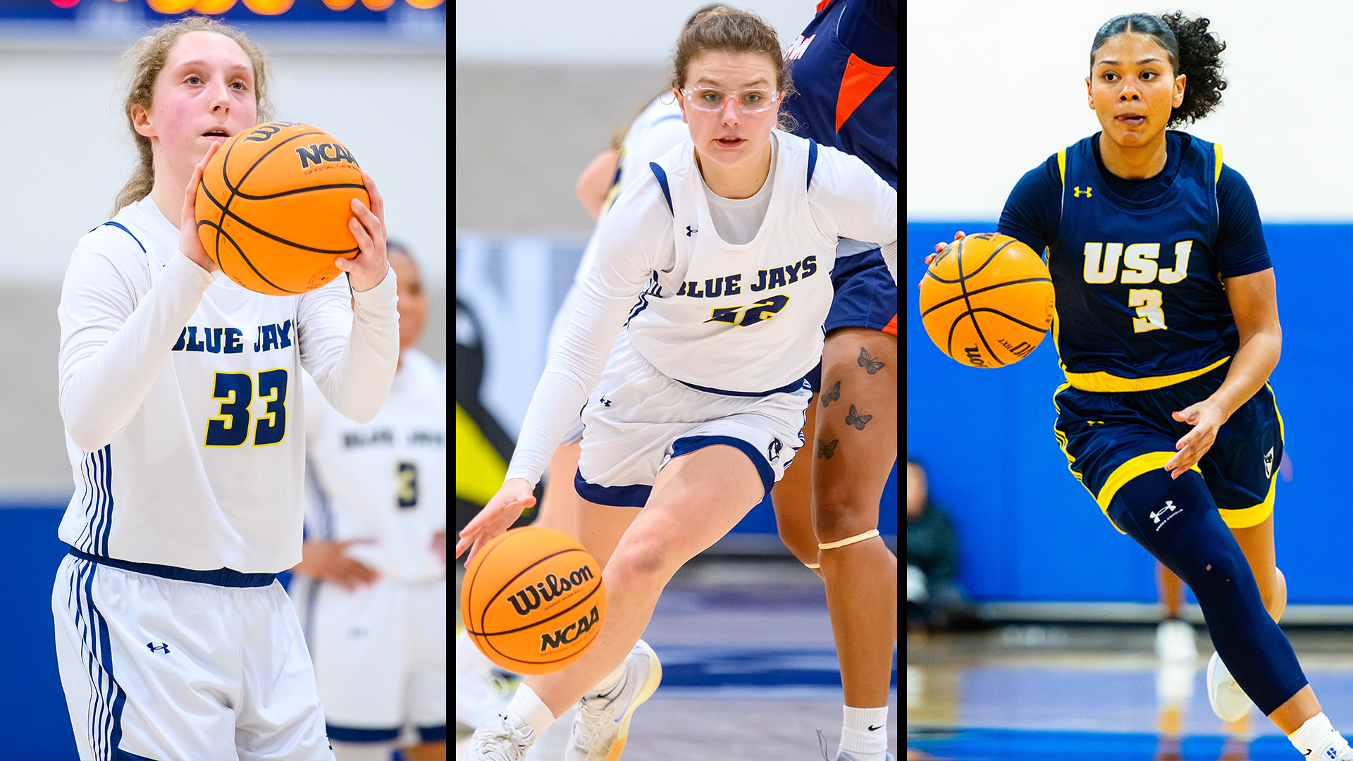 Women's Basketball Trio Earns GNAC All-Conference Honors