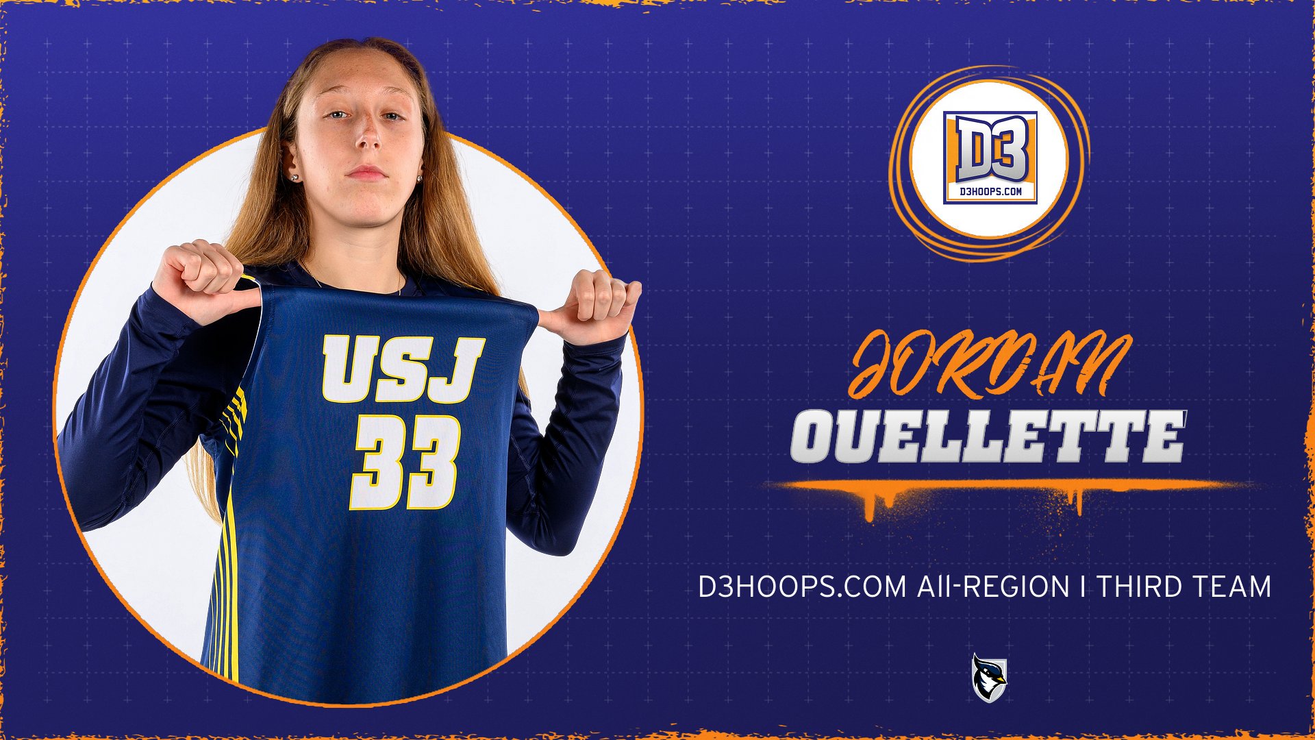 Ouellette Named to D3hoops.com All-Region I Third Team