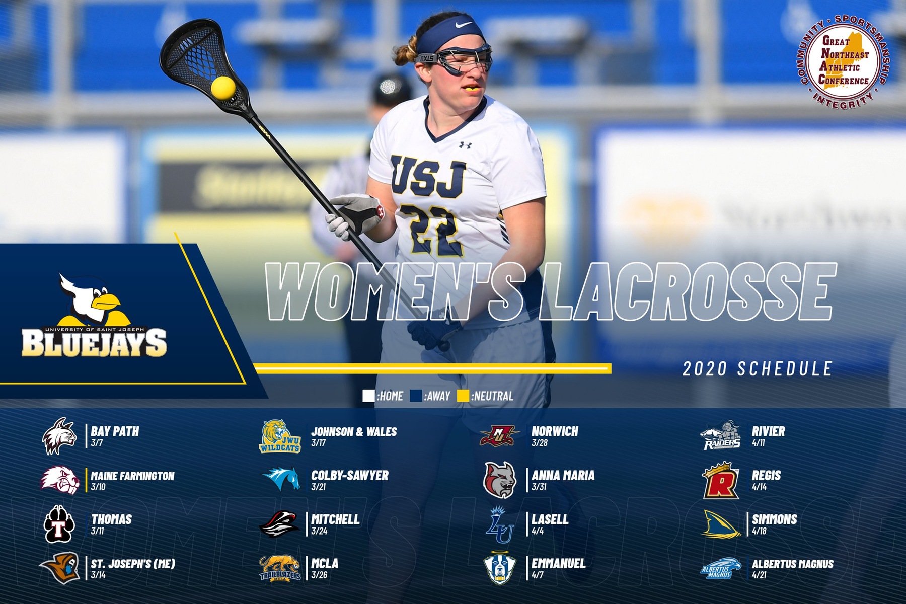 Women's Lacrosse Releases 2020 Schedule