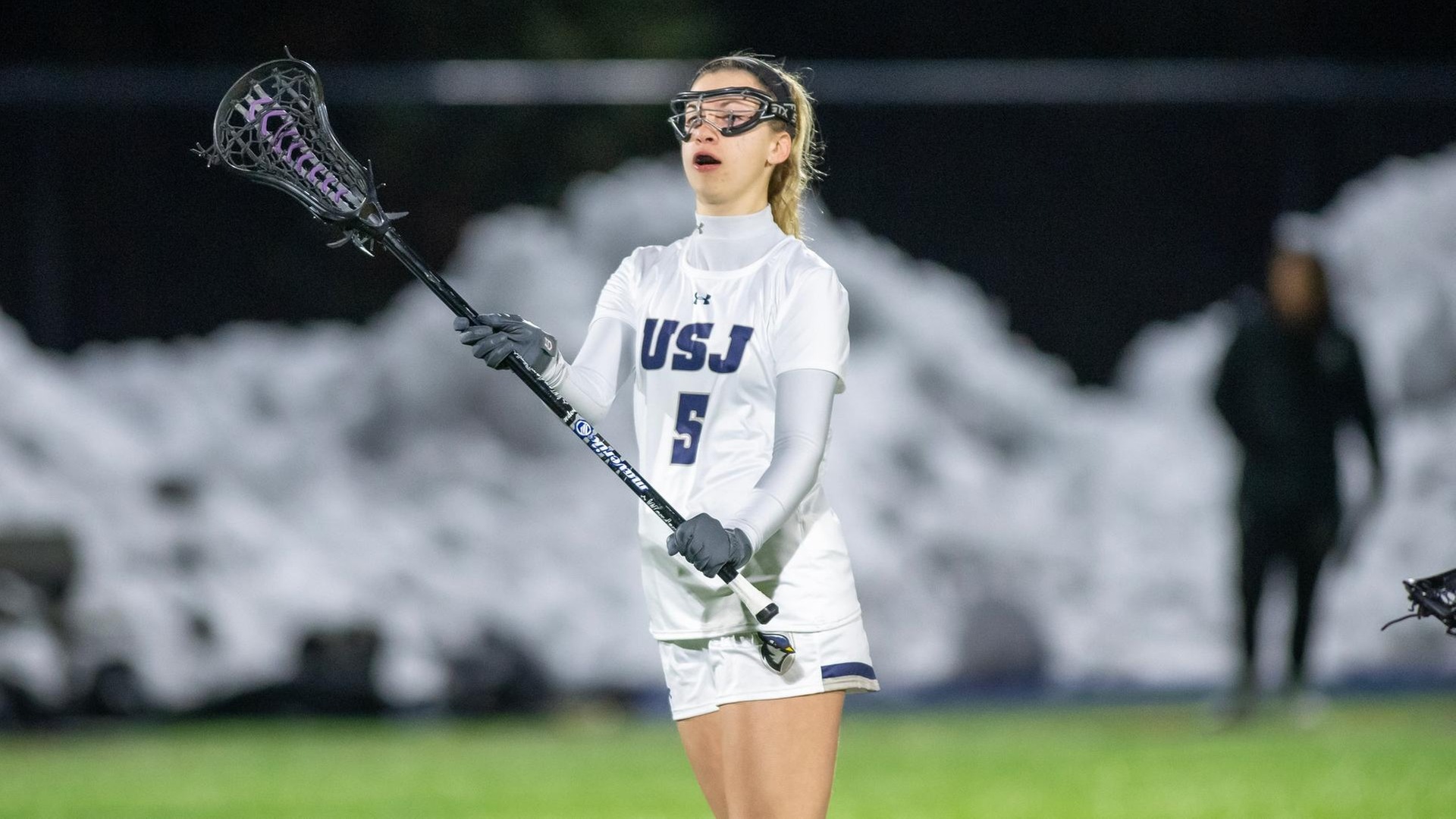 Women's Lacrosse Routes Rhode Island College Wednesday, 17-1