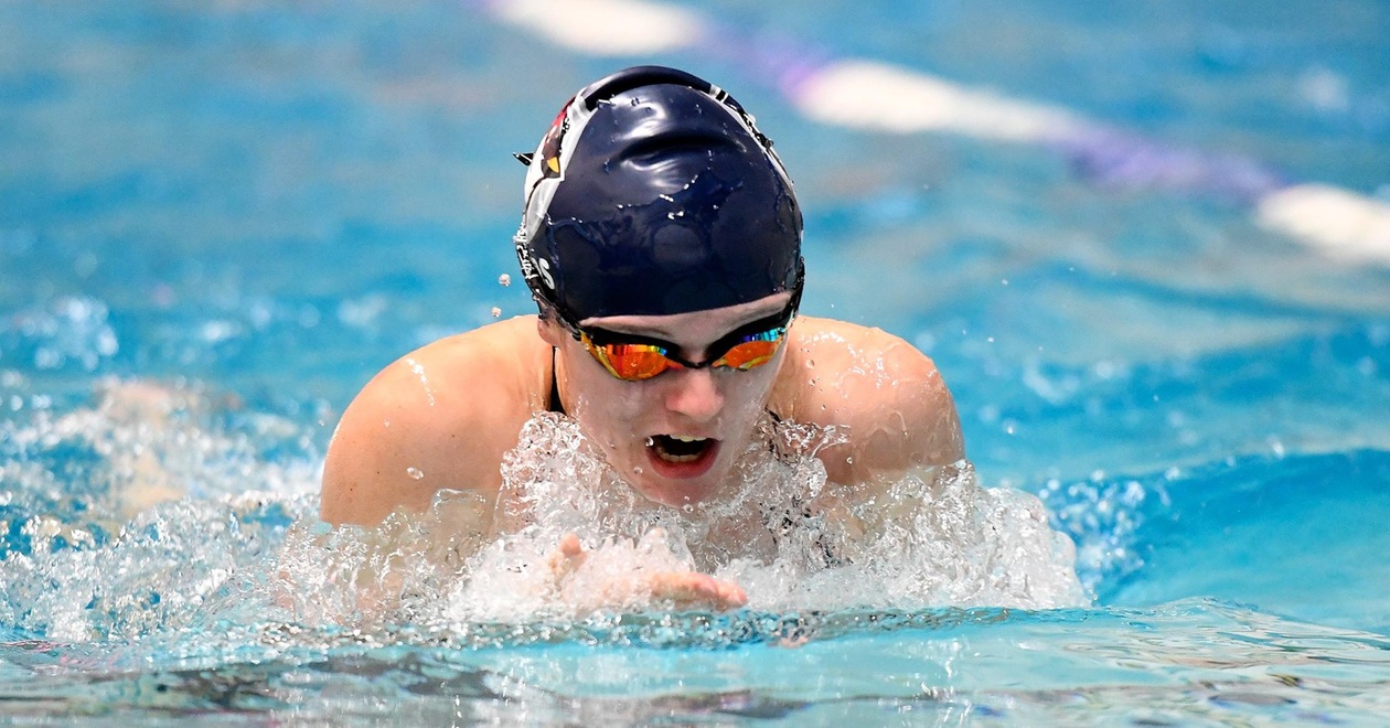 Women's Swim & Dive Stands Out In Home Dual Meet Friday