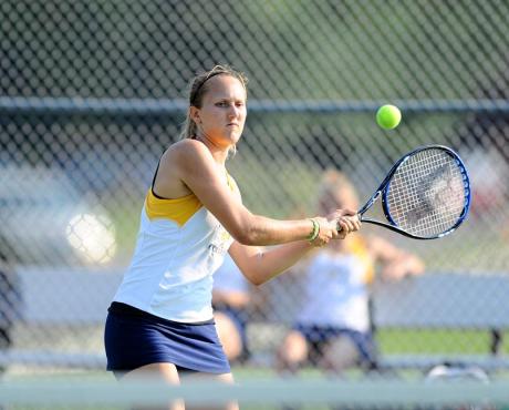 Tennis Team Earns First Victory