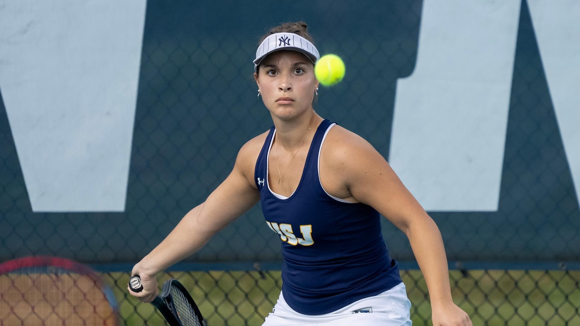 Women's Tennis Wins Third Straight Match, Takes Down Rivals Albertus Magnus, 9-0