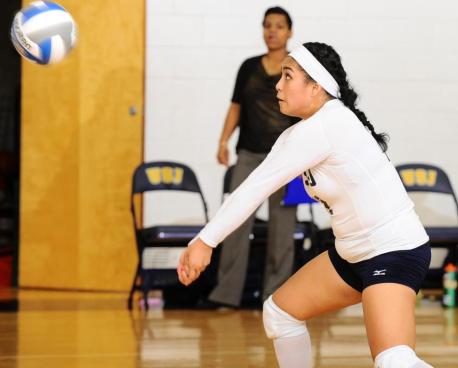 Volleyball Swept at Emerson