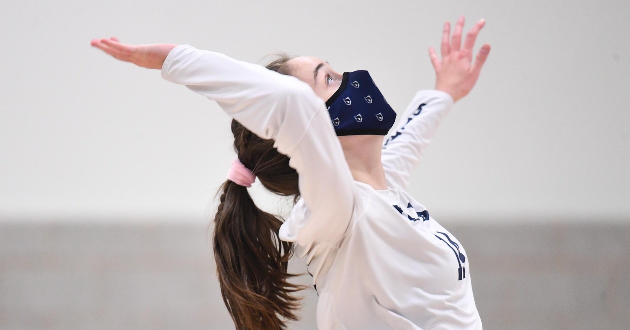 Volleyball Splits Tri-Match Saturday, Earns First GNAC Victory