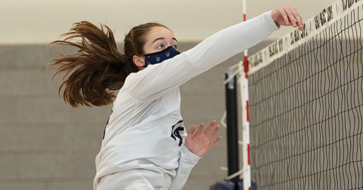 Blazers Beat Blue Jays In Volleyball GNAC Opener