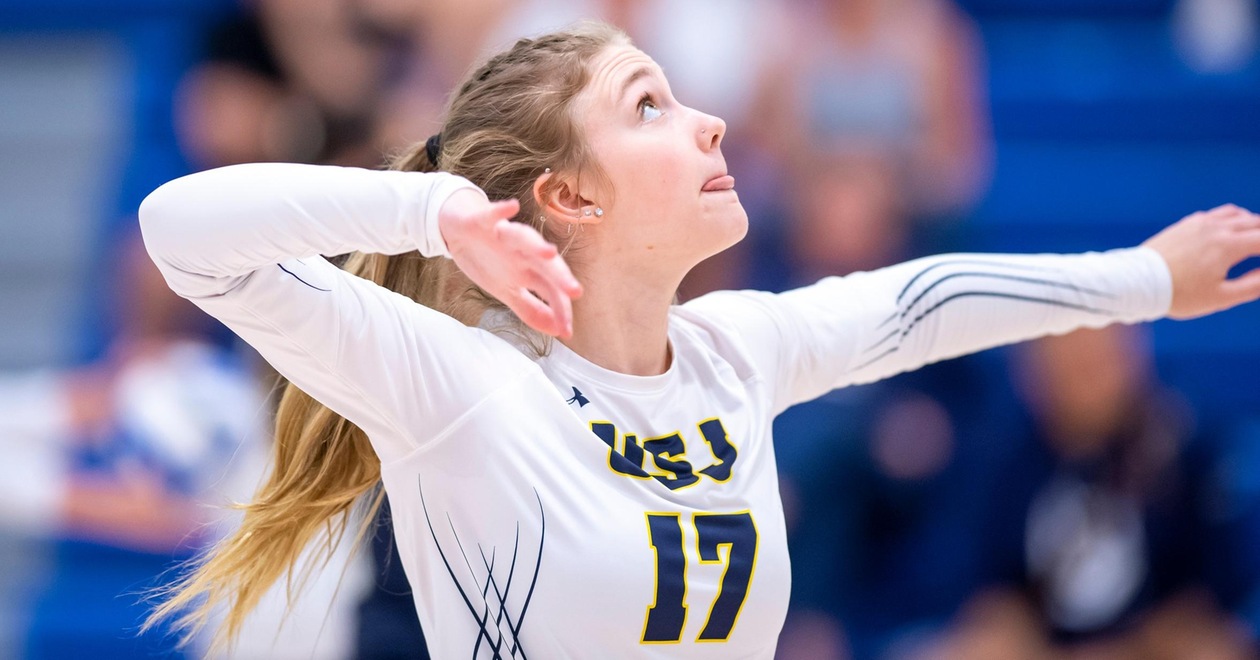 Women's Volleyball Falters on the Road at Regis Tuesday