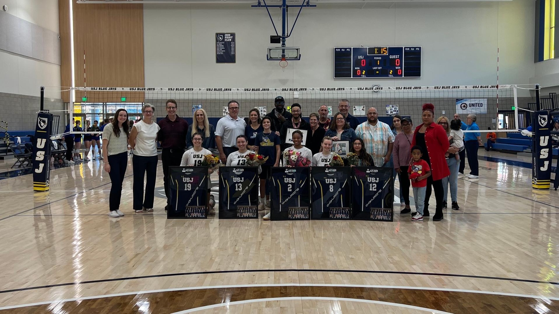 Volleyball Drops Pair of Matches During Senior Day Tri-Match Saturday Afternoon