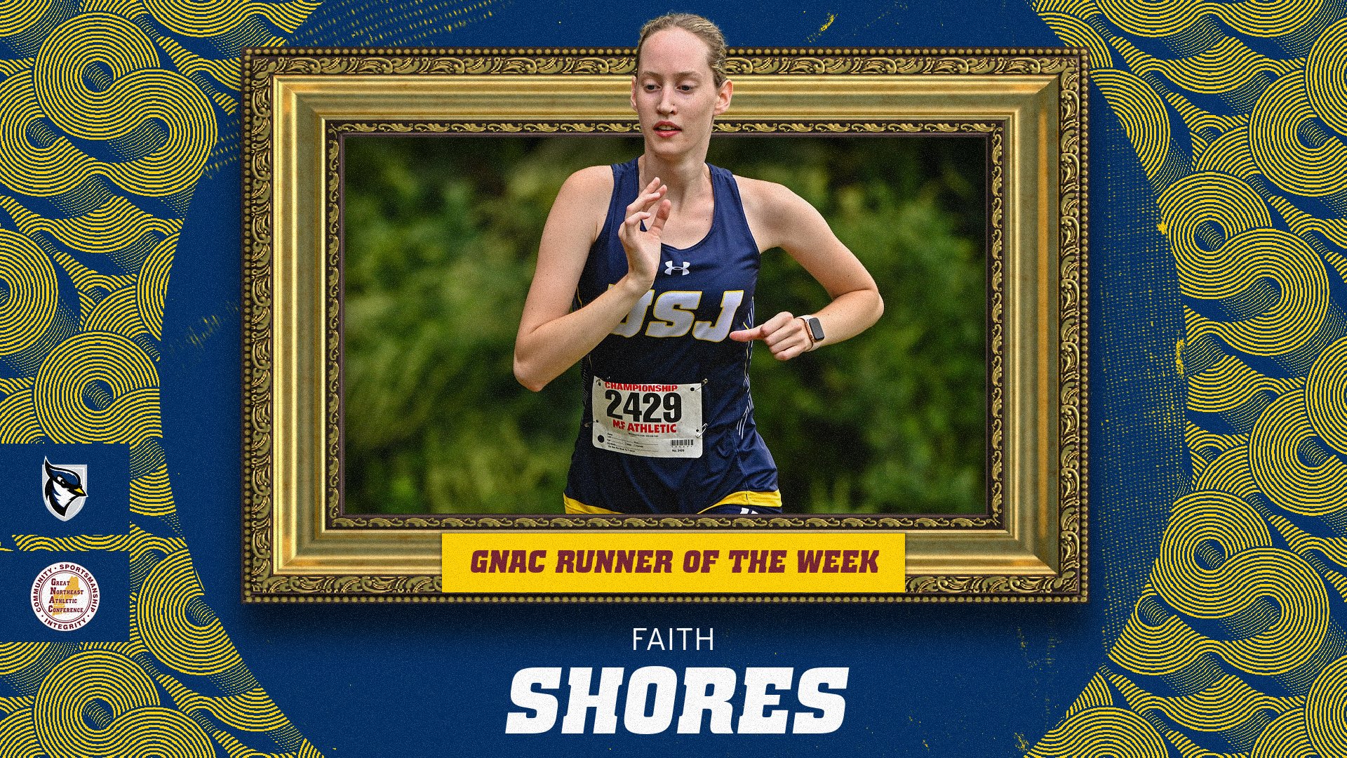 Shores Named GNAC Women's XC Runner of the Week